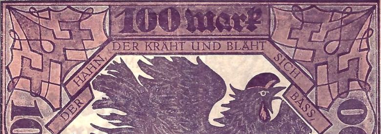Notgeldschein aus Konstanz, Ausgabe Oktober 1922
Vortrag Dieter Schott, Kampf dem Wucher: Stadt-Land-Konflikte während der Hyperinflation
600x423 pixel