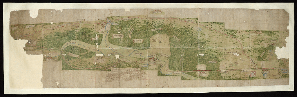 Böhringsweiler (Beringsweiler) (bei Mainhardt) Forst Extrakt aus dem Vertrag mit der churfürstlichen Pfaltz a.d. 1471 ufgerichtet