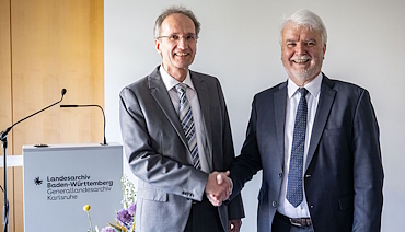 Dr. Martin Stingl und Prof. Dr. Wolfgang Zimmermann 