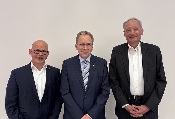 Amtswechsel Ludwigsburg PRf. Dr. Gerald Maier, Dr. Peter Müller und Michael Aumüller
