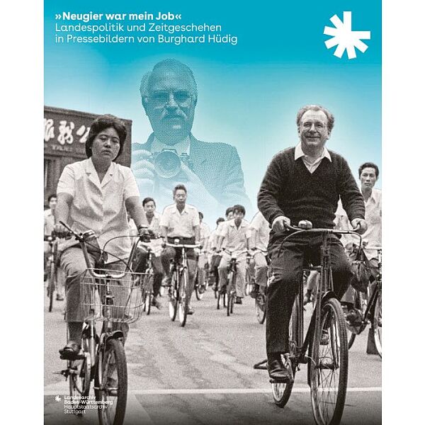 Cover des Katalogs zur Ausstellung über Landespolitik und Zeitgeschehen in Pressebildern von Burghard Hüdig