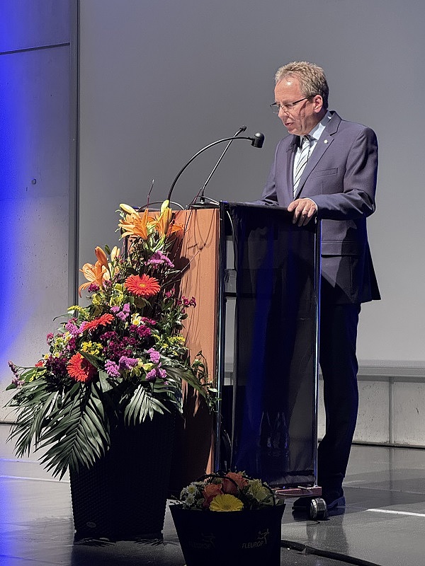 Amtswechsel Ludwigsburg Prof. Dr. Gerald Maier bei seiner Rede