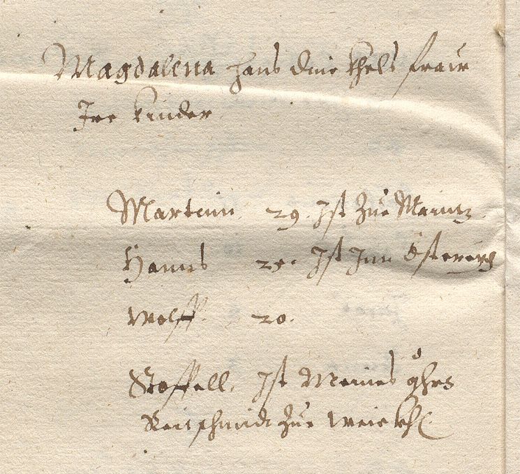 Leibeigenenregister für das Amt Langenburg, 1595, HZAN La 5 Bü 805